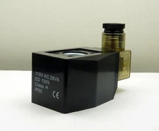 WIC Valve 2P Series 110V AC Electric Solenoid Valve Coil DIN Connector 