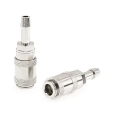 5PC Blood Pressure NIBP Metal Air Hose Cuff Connector For Cuff Extension Tube