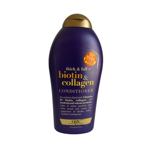OGX Thick & Full Conditioner Biotin & Collagen, 19.5 FL OZ