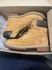 Big Kid's Timberland 6 In. Premium Boot Wheat TB012909 