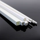 48pcs Styrene ABS Round Square Rod Pipes Architectual Accessories ABS00