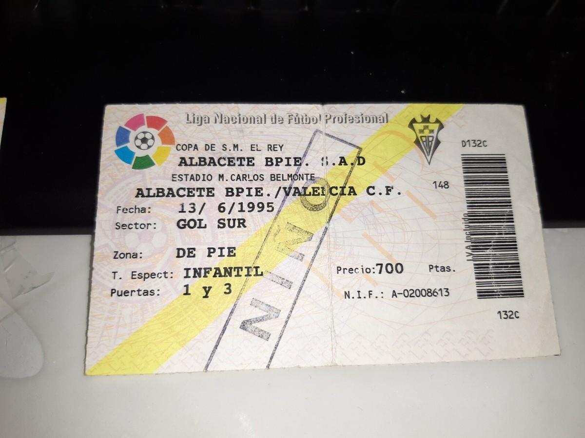 entrada futbol football ticket tenerife ud las - Comprar Entradas de Fútbol Antiguas en