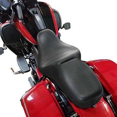 Slim Pro Smooth Seat For Harley 1997-07 Road King FLHR 2006-07 Street Glide FLHX