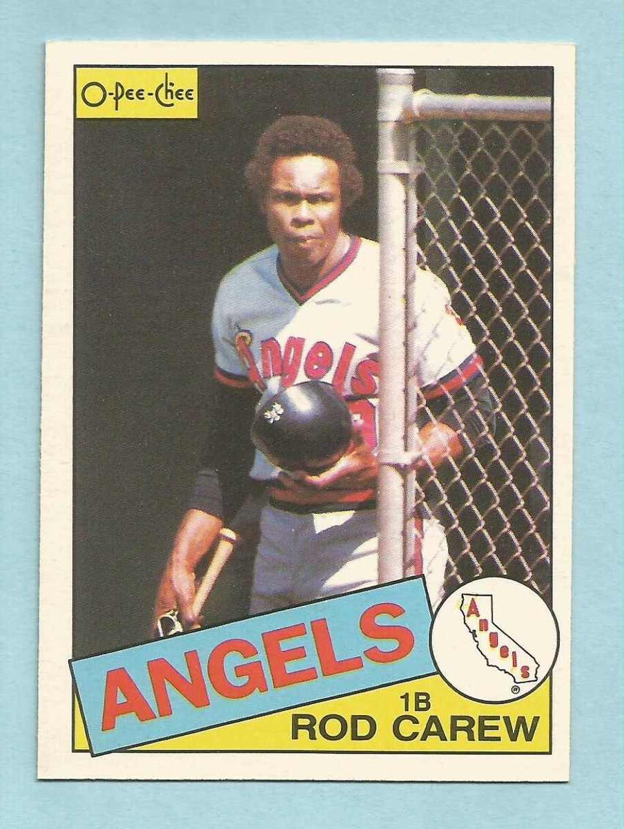 1985 OPC O-Pee-Chee Baseball Rod Carew #300 California Angels NM