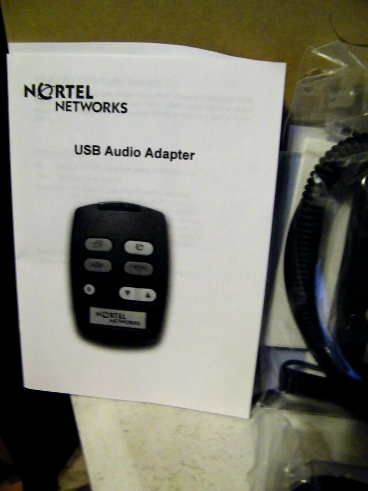 Nortel USB Audio Adapter Kit With GN 2000 Netcom Hands Free Telephone Headset - Image 3 of 4