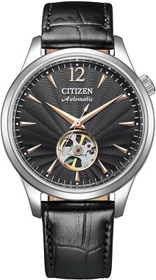 Citizen] Watch Mechanical Automatic Open Heart NH9131-14E Men's