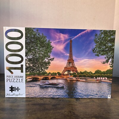Eiffel Tower Paris, France - Mindbogglers 1000 Piece Jigsaw Puzzle