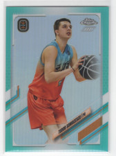 2021-22 Topps Chrome Overtime Elite Aqua Refractors #31 Tudor Somacescu /199