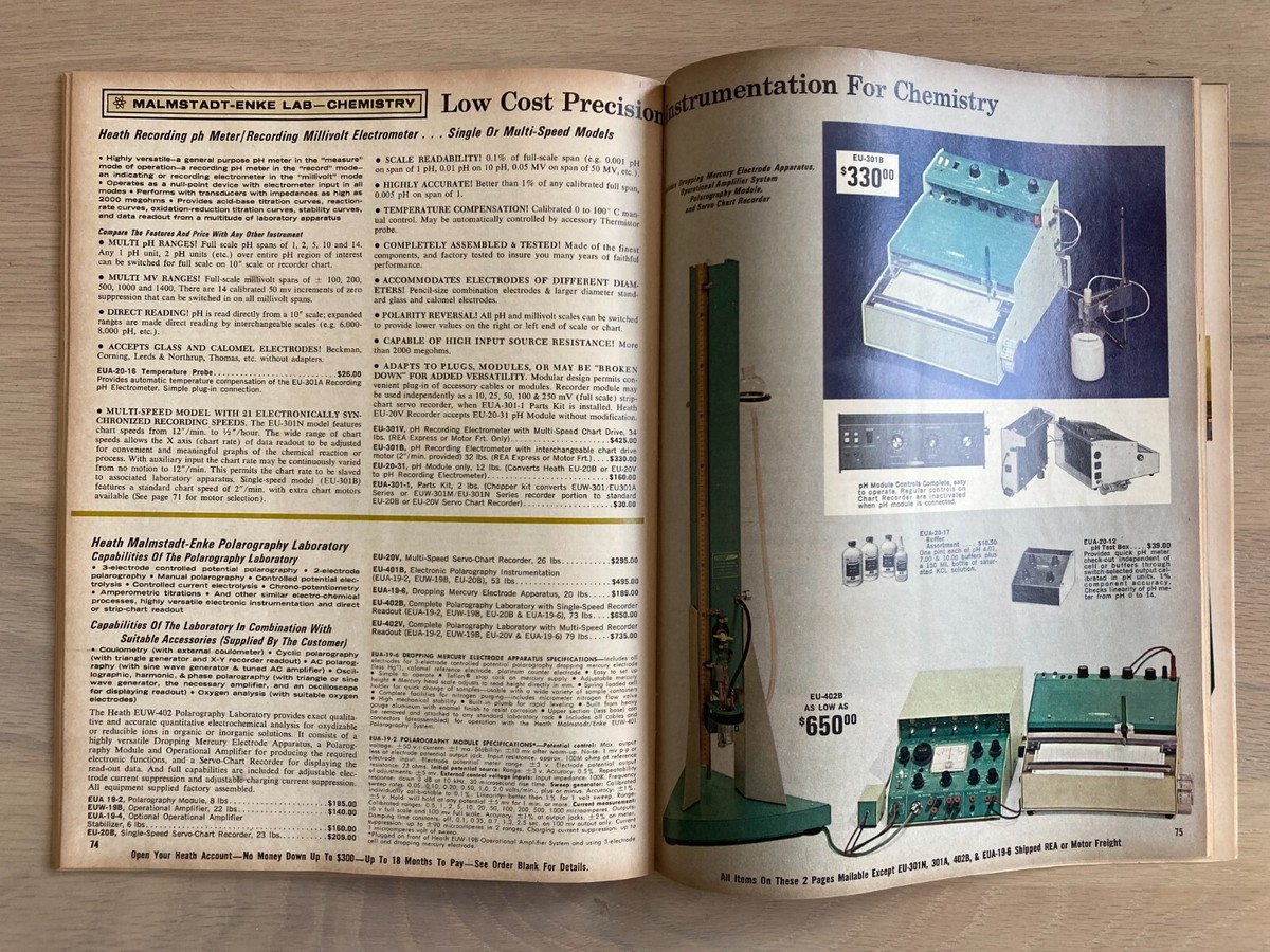 HEATHKIT 1970 CATALOG ORIGINAL WITH BOOKLET AND ENVELOPE | eBay HEATHKIT 1970 CATALOG ORIGINAL WITH BOOKLET AND ENVELOPE | eBay