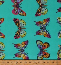 Cotton Butterflies Tula Pink Daydreamer Butterfly Hugs Fabric Print BTY D602.05