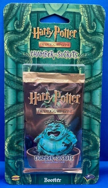 Harry Potter Chamber of Secrets Booster Blister Pack Set of 3 Artworks SEALED - Image 3 of 4