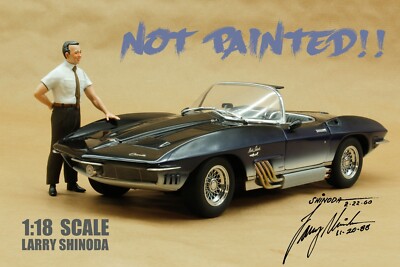 CHEVROLET CORVETTE MAKO SHARK AUTO ART LARRY SHINODA RESIN