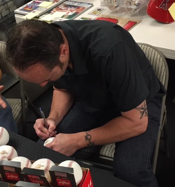 Adam Kennedy "2002 WS Champ" Angels signed World Series Baseball BAS COA Beckett - Image 3 of 3