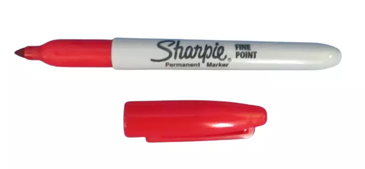 Red sharpie deals