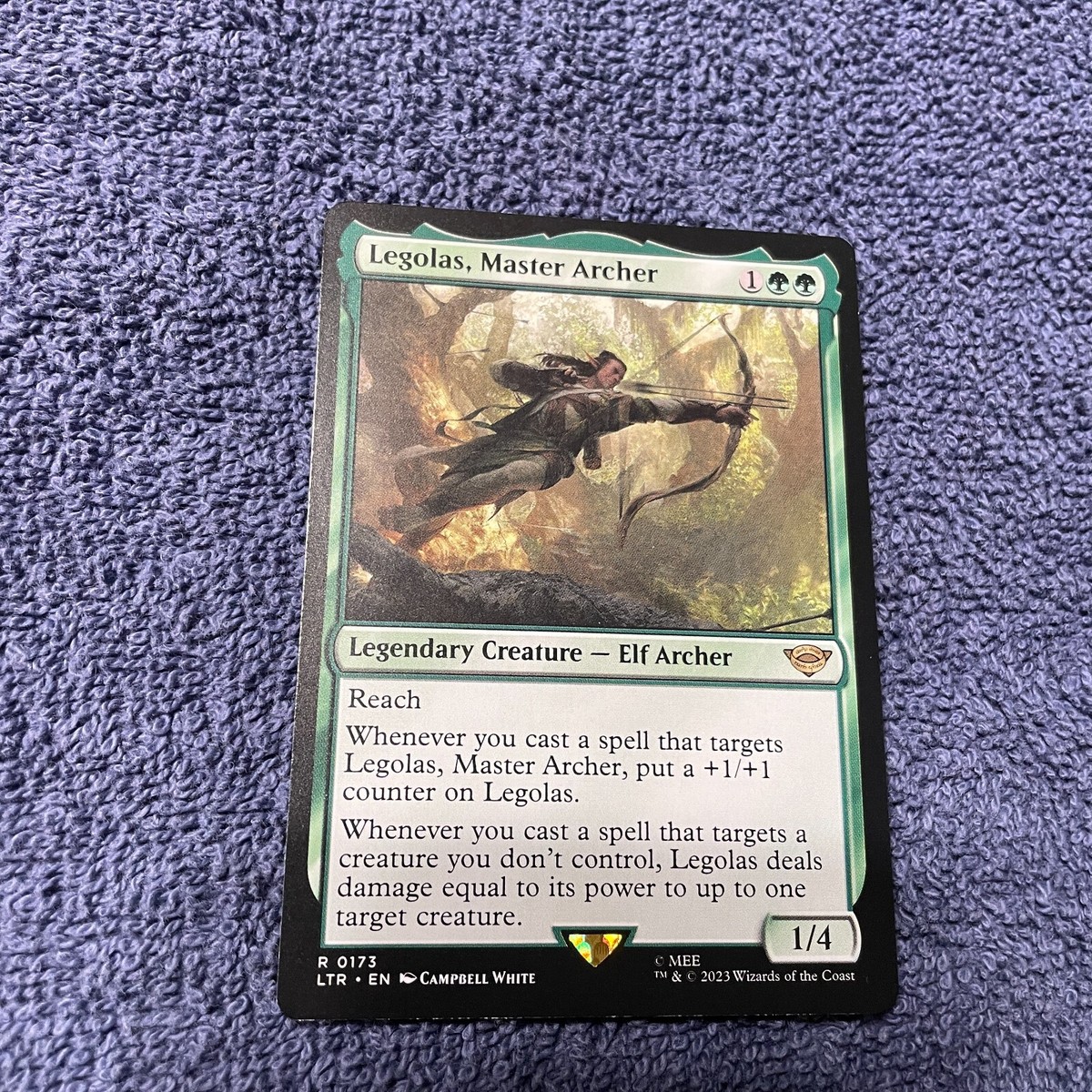 legolas card mtg Legolas, arquero magistral MTG - The Lord of the Rings: Tales of Middle Earth #435 (Espaol)