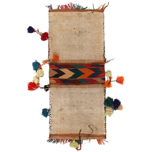 Arabian Show Saddle Hand Knotted By Afghan Artisan Women Woolen Area Rug - Picture 4 of 4