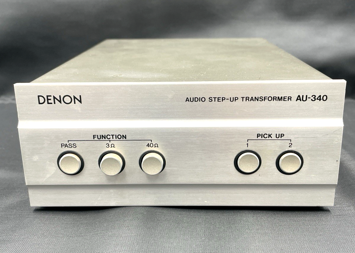 Denon AU-340 MC Step Up Transformer for Turntable Japan Vintage