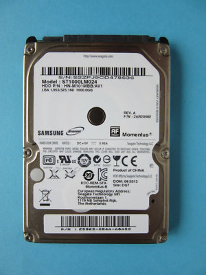 Samsung ST1000LM024 HN-M101MBB/AV1 2.5