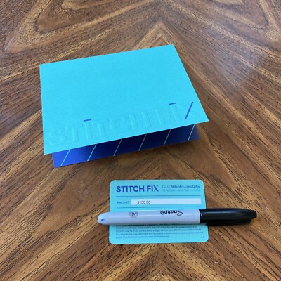 STITCH FIX  Gift Card Value $150 New Unused