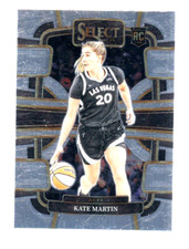 2024 Panini Select Kate Martin Concourse Base Rookie Card -# 22 Las Vegas Aces