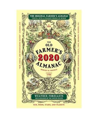 The Old Farmer's Almanac 2020, Trade Edition, Old Farmer's Almanac