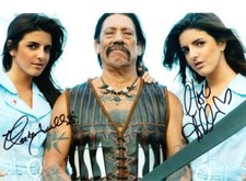 ELECTRA AVELLAN & ELISE AVELLAN - Machete GENUINE SIGNED AUTOGRAPHS