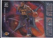 LEBRON JAMES Dornuss OPTIC FANTASY STARS Los Angeles Lakers Basketball Card MINT