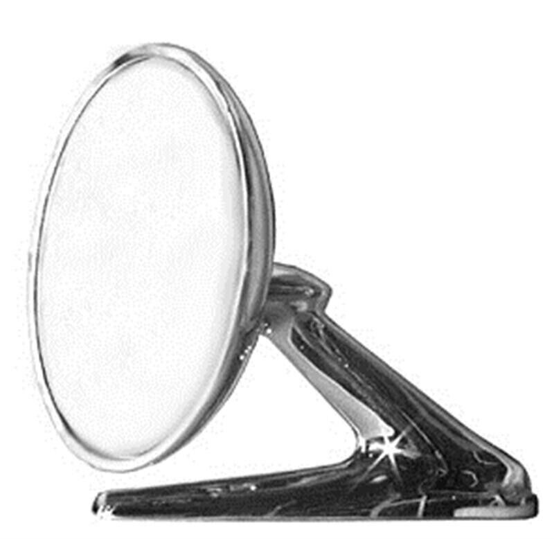 RestoParts 1967-1968 Pontiac GTO Grand Prix Bonneville Outside Door Mirror Set | Right | Manual Fold | 2 Pieces | Standard Mirror Assembly RestoParts 1967-1968 Pontiac GTO Grand Prix Bonneville Outside Door Mirror Set | Right | Manual Fold | 2 Pieces | Standard Mirror Assembly