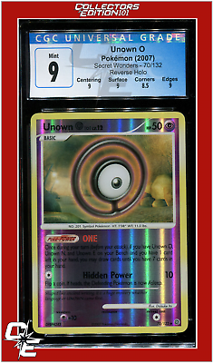 Unown O (Secret Wonders 70/132) – TCG Collector