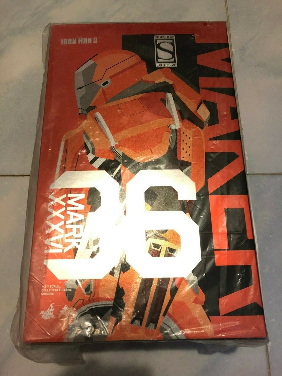 Hot Toys MMS 258 Iron Man Mark 36 XXXVI Peacemaker 12 inch Figure 