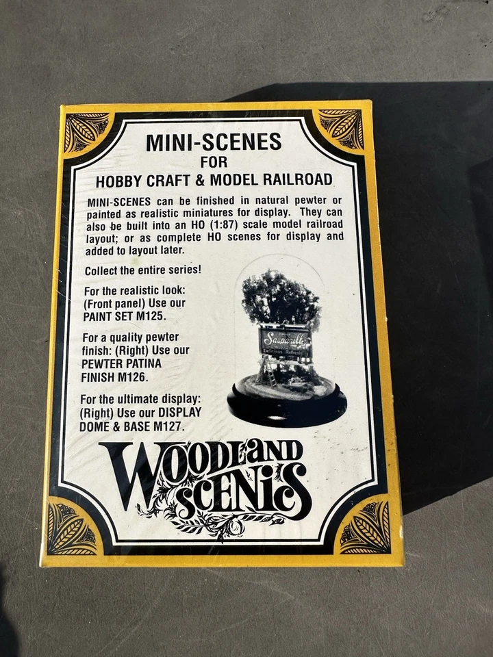 Woodland Scenics mini-scene Outhouse Mischief M108 1:87 / HO scale kit - image 3 of 4