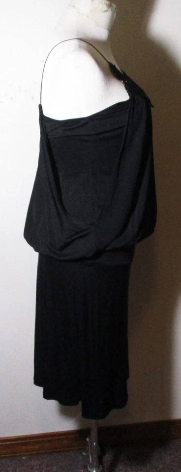 Vestido VIVIENNE TAM Negro 100% Seda Correa Espagueti Talla M Nuevo con Etiquetas $405.00 Foto 3 de 4