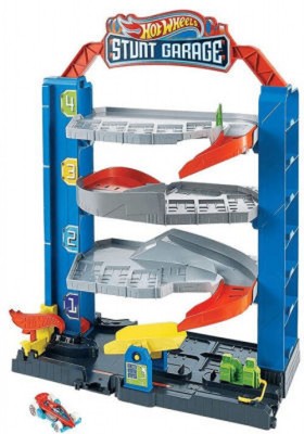 Hot Wheels Stunt Garage Kids Toys 