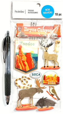 Bryce Canyon Stickers Scrapbooking Card Papercraft Recollections
