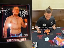 Marcus Mathers Signed Metallic 8x10 Proof WWE ID Promo NXT EVOLVE AEW
