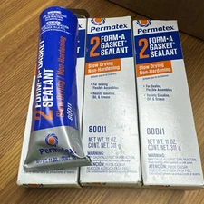Pack Of 3 Permatex 80011 Form-A-Gasket #2 Sealant, 11 oz., Pack of 3