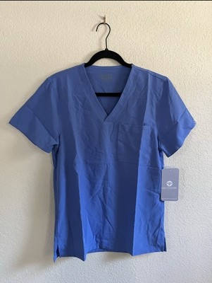 Activate Men's MED COUTURE ACTIVATE MEN'S  V-NECK TOP  3 Pocket # 8528 Size S
