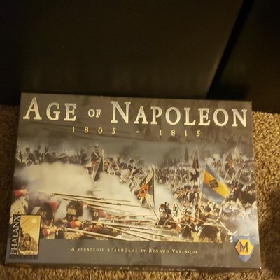Phalanx Games Age of Napoleon 1805-1815 2nd Ed Strategy Board Game 2+ 12+ PHX200