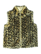 Crewcuts Girls Gold Faux Fur Vest 6