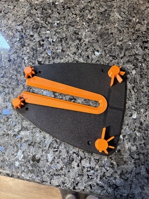 Golf Putting Trainer Adjustable Gates Alignment Aid Putting 3D Printed