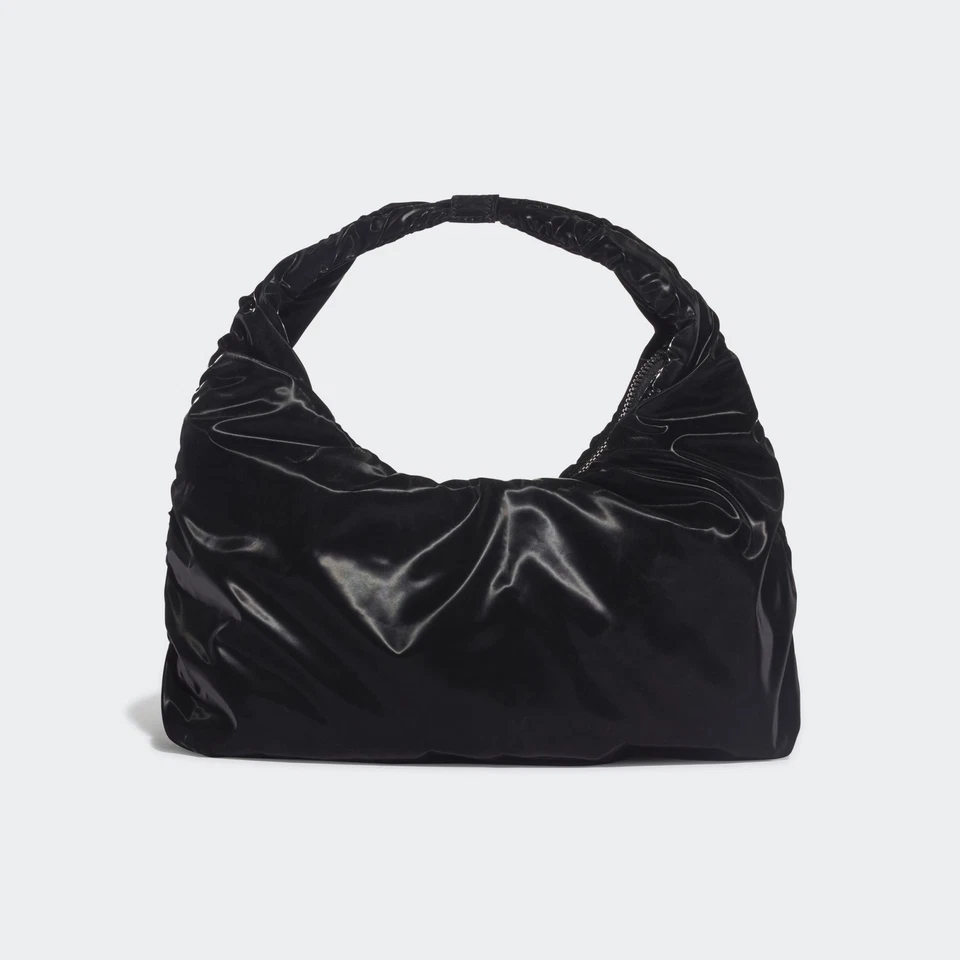 Adidas Originals Women's Lifestyle Bag Mini Satin Shoulder Bag 2.25L Black - Image 4 of 4