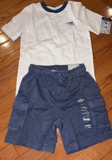 Tommy Bahama Boys 2pc Outfit Tee Shirt  Shorts Set Size 5/6 NWT