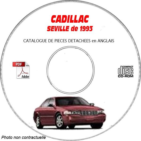 Seville 93 catalogue pieces Cadillac pour resoudre les erreurs de commande