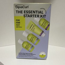 DevaCurl The Essential Starter Kit Travel Size Cleanser Conditioner Gel Set