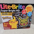 Lite Brite Super Bright HD Pokemon Edition - Light-Up Screen Pikachu