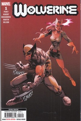 Wolverine Nr 1 Marvel Comic 2020  2nd Printing Variant Cover