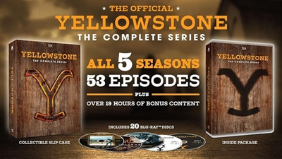 #ad YELLOWSTONE THE COMPLETE SERIES New Sealed Blu ray Season 1 5 1 2 3 4 5 $103.27