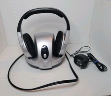 Radio Shack 900MHz Rechargeable Analog Wireless Stereo Headphones 33-1197 - READ