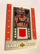 2007-08 Upper Deck Micheal Jordan Bulls-GAME USED JERSEY