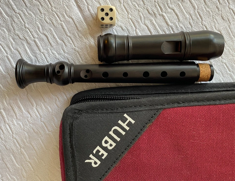 Gerhard Huber Recorder Sopranino F'' / Grenadilla wood / G.E Huber Horgen - Photo 2/4